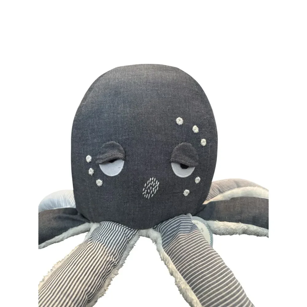 Brand New With Tags Pottery Barn Octopus Plush Stuffed Animal Kid Sea Life Ocean